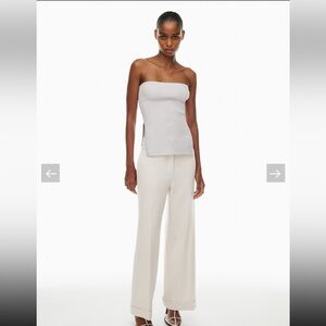 Aritzia Babaton Sculpt Knit Savvy Tube Top - Iced Lavender